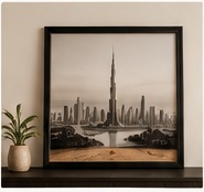 Dubai Skyline Framing